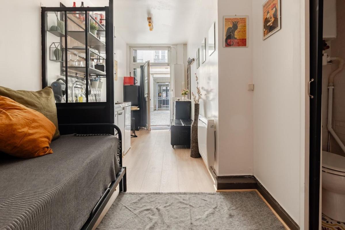Studio Paris - Metro 7 Cadet - Quartier Faubourg-Montmartre Exterior foto